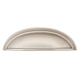 Emtek 86173US15 4" Solid Brass Cabinet Cup Pull Satin Nickel