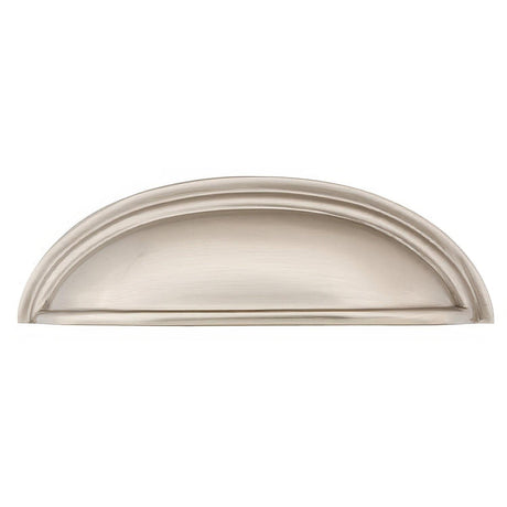 Emtek 86173US15 4" Solid Brass Cabinet Cup Pull Satin Nickel