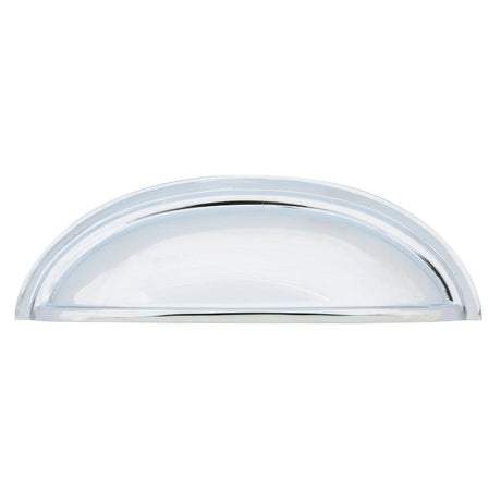 Emtek 86173US26 4" Solid Brass Cabinet Cup Pull Polished Chrome