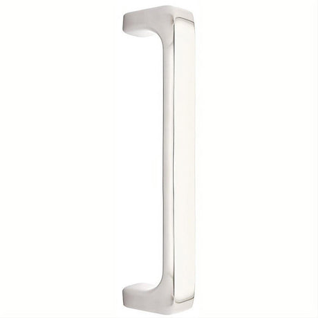 Emtek 86184US15 86184US Baden 8" Center to Center Solid Brass Modern Door Pull Satin Nickel