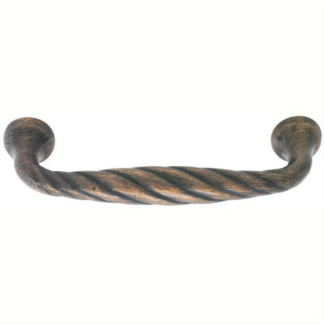 Emtek 86238MB Twist 6" Tuscany Bronze Fixed Cabinet Pull Medium Bronze