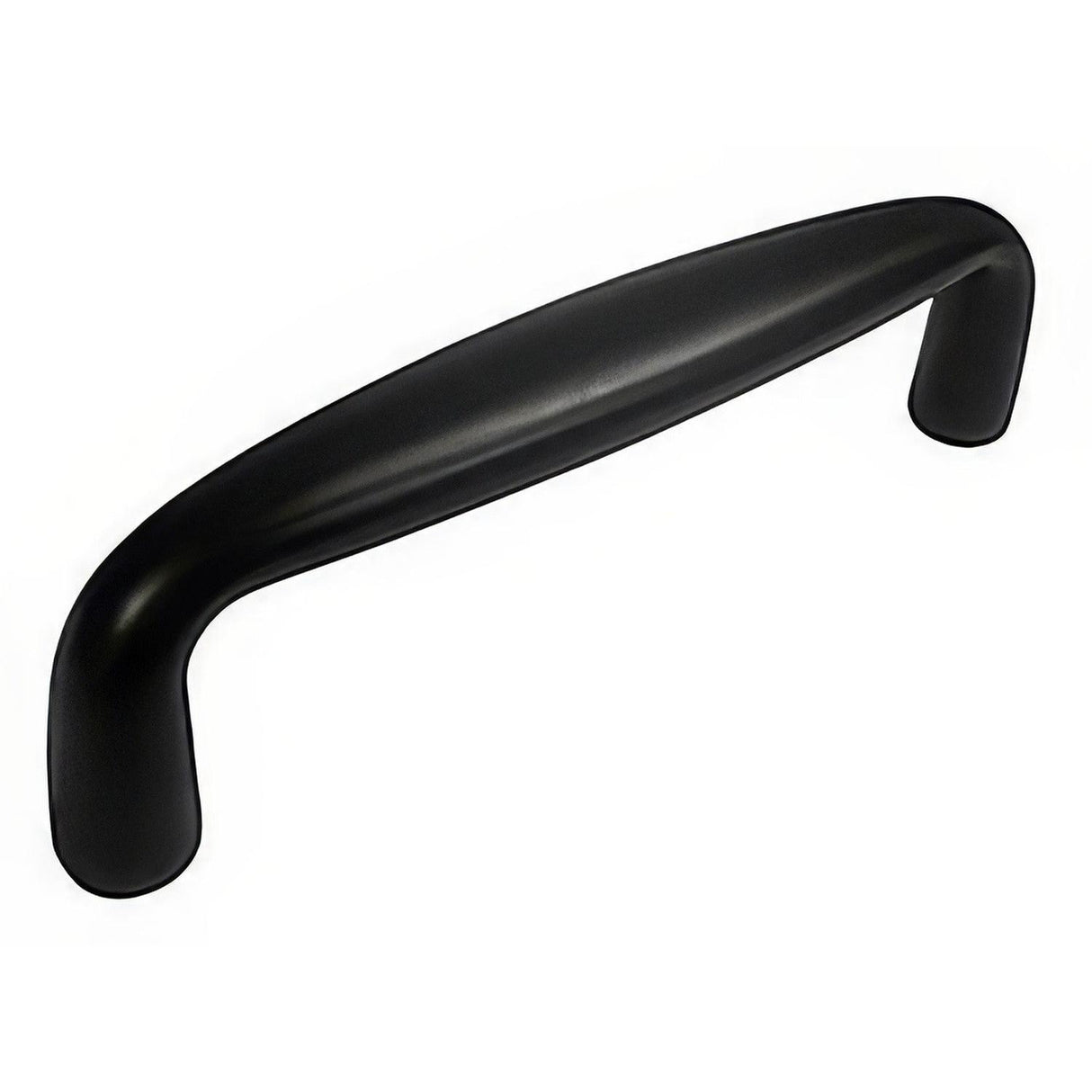 Emtek 86256US19 86256US Orbit 3" Solid Brass Modern Bar Cabinet Pull Flat Black