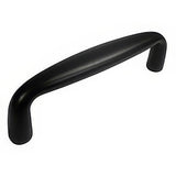 Emtek 86256US19 86256US Orbit 3" Solid Brass Modern Bar Cabinet Pull Flat Black