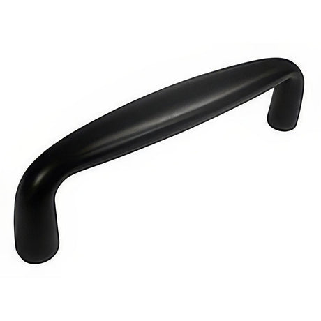 Emtek 86256US19 86256US Orbit 3" Solid Brass Modern Bar Cabinet Pull Flat Black