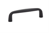 Emtek 86257US19 Cabinet Pull with 3-1/2" Center To Center Flat Black