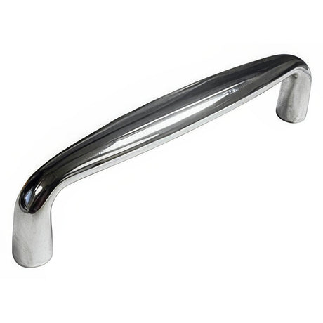 Emtek 86258US14 Orbit 4" Solid Brass Modern Bar Cabinet Pull Polished Nickel Lifetime