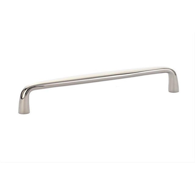 Emtek 86259US19 86259US Orbit 6" Solid Brass Modern Bar Cabinet Pull Flat Black