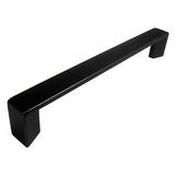 Emtek 86267US19 Trinity 10" Modern Bar Cabinet Pull Flat Black