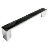 Emtek 86267US26 Trinity 10" Modern Bar Cabinet Pull Polished Chrome