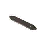 Emtek 86294US10B Ribbon & Reed 4" Cabinet Pull Back Plate Oil Rubbed Bronze