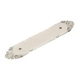 Emtek 86294US26 Ribbon & Reed 4" Cabinet Pull Back Plate Polished Chrome