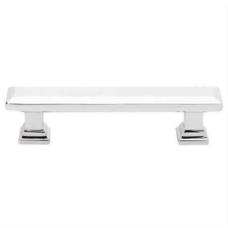 Emtek 86299US26 86299US Geometric 3" Solid Brass Rectangular Cabinet Pull Polished Chrome