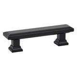 Emtek 86303US19 86303US Geometric 10" Solid Brass Rectangular Cabinet Pull Flat Black