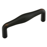 Emtek 86311US15 Dane 4" Mid Century Modern Solid Brass Drawer Pull Satin Nickel