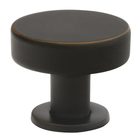 Emtek 86321US10B Cadet 1" Mid Century Modern Cabinet Knob - Oil Rubbed Bronze