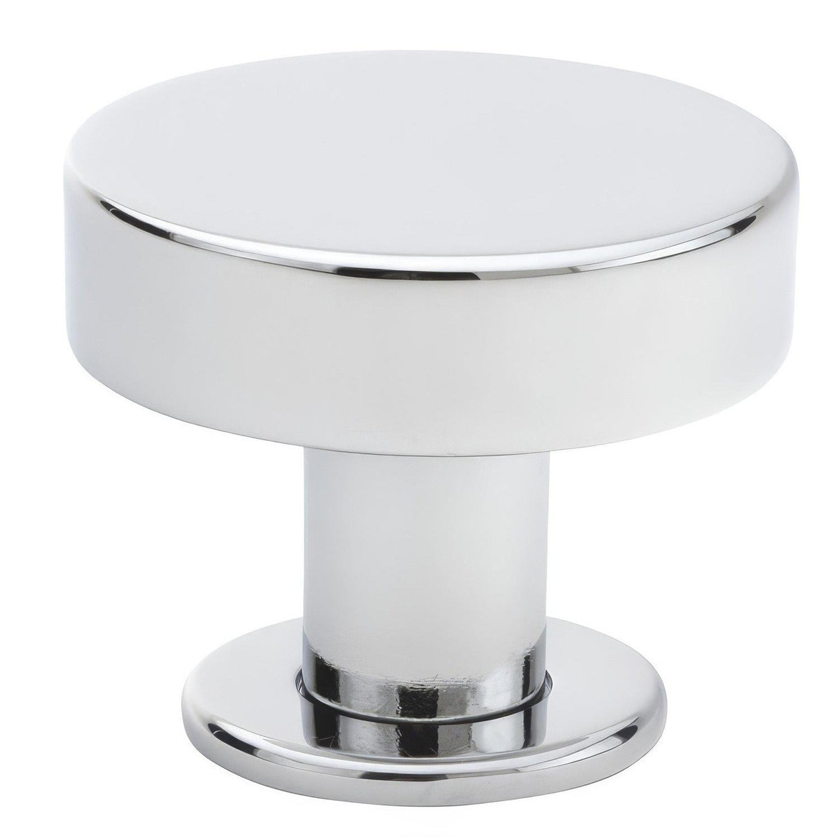 Emtek 86321US26 Cadet 1" Mid Century Modern Cabinet Knob - Polished Chrome