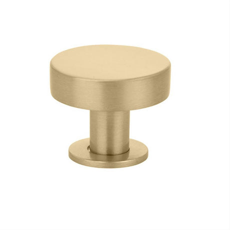 Emtek 86323US19 86323US Cadet 1.75" Mid Century Modern Solid Brass Cabinet Knob Flat Black