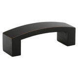 Emtek 86324US10B Bauhaus 3" Mid Century Modern Solid Brass Cabinet Pull Oil Rubbed Bronze