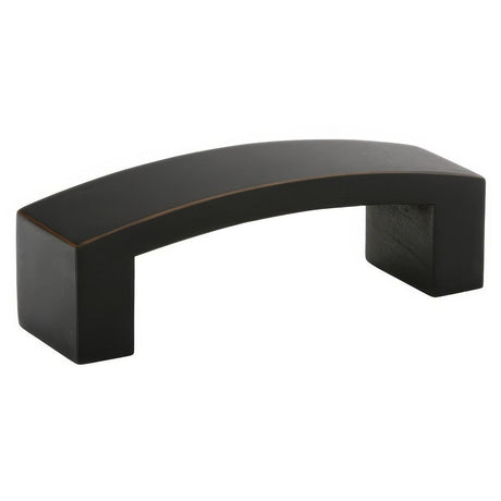 Emtek 86324US10B Bauhaus 3" Mid Century Modern Solid Brass Cabinet Pull Oil Rubbed Bronze