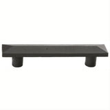 Emtek 86331FB Pyramid 6" Sandcast Bronze Cabinet Pull Flat Black