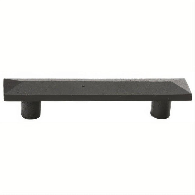 Emtek 86331FB Pyramid 6" Sandcast Bronze Cabinet Pull Flat Black