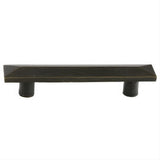 Emtek 86331MB Pyramid 6" Sandcast Bronze Cabinet Pull Medium Bronze