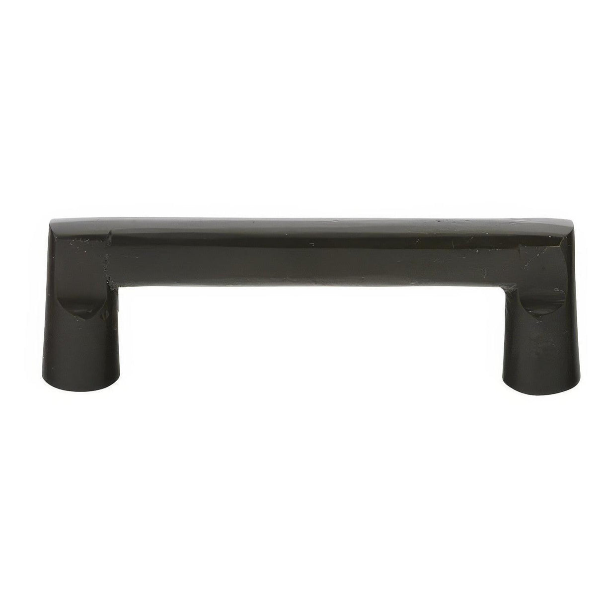 Emtek 86337FB 10" Sandcast Bronze Cabinet Pull Flat Black