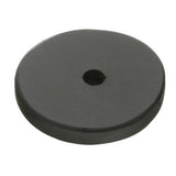 Emtek 86341FB Sandcast Bronze 1.25" Cabinet Knob Round Back Plate Flat Black