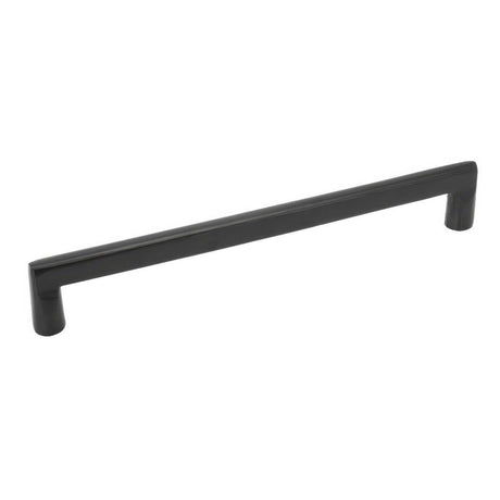Emtek 86350FB Rail 18" Sandcast Bronze Cabinet Pull / Appliance Pull Flat Black
