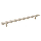 Emtek 86351US15 12" Solid Brass Bar Cabinet Pull / Appliance Pull Satin Nickel