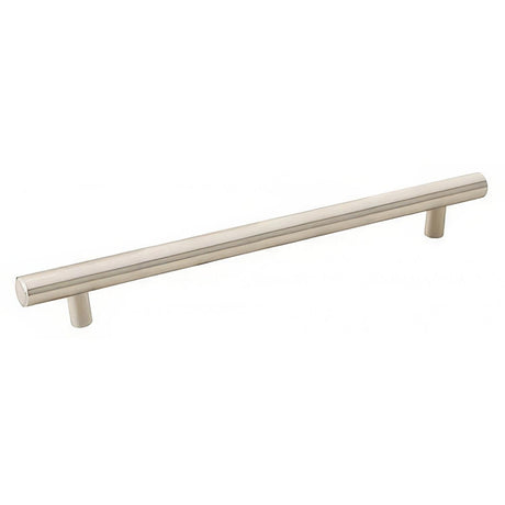 Emtek 86351US15 12" Solid Brass Bar Cabinet Pull / Appliance Pull Satin Nickel