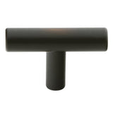 Emtek 86357US15 Mid Century Modern 2" Solid Brass Cabinet Knob Satin Nickel