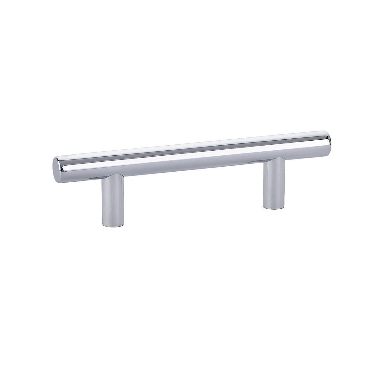 Emtek 86358US14 86358US Mid Century Modern 3" Solid Brass Bar Cabinet Pull Polished Nickel