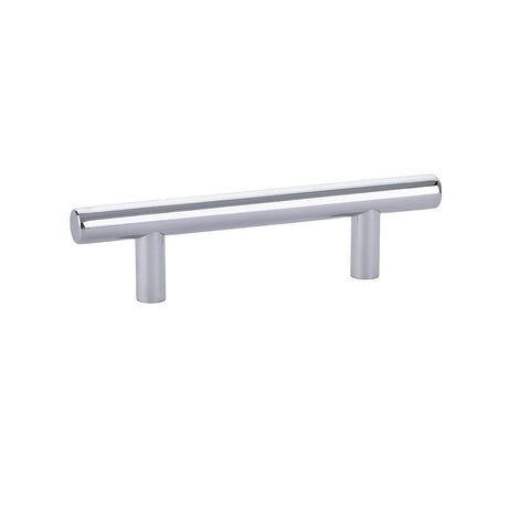 Emtek 86358US14 86358US Mid Century Modern 3" Solid Brass Bar Cabinet Pull Polished Nickel