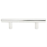 Emtek 86361US26 Mid Century Modern 5" Solid Brass Bar Cabinet Pull Polished Chrome