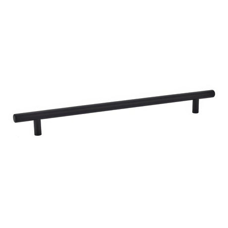 Emtek 86364US3NL 86364US Mid Century Modern 10" Solid Brass Bar Cabinet Pull Unlacquered Brass