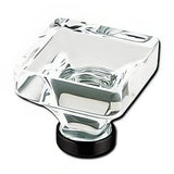 Emtek 86404US19 Lido 1.75" Crystal Cabinet Knob Flat Black