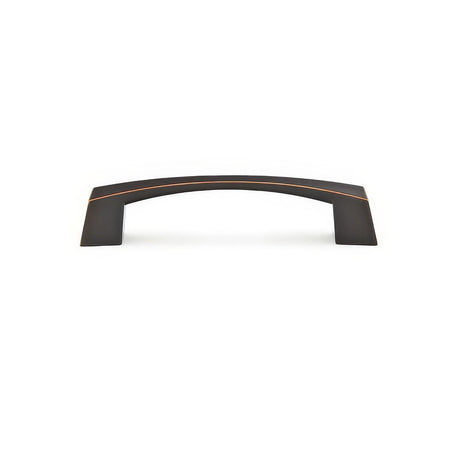 Emtek 86407US10B 86407US Curvilinear 4 Inch Center to Center Sweep Series Cabinet Pull Oil Rubbed Bronze