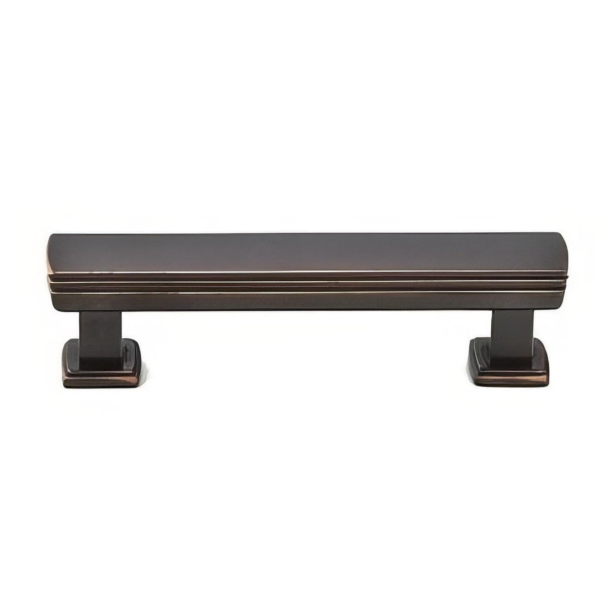 Emtek 86422US10B Art Deco 3-1/2" Designer Brass Cabinet Pull Oil Rubbed Bronze
