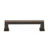 Emtek 86424US10B 86424US Alexander 3-1/2" Designer Brass Cabinet Handle Pull Oil Rubbed Bronze
