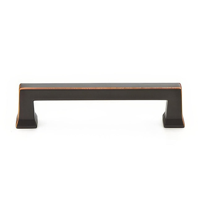 Emtek 86424US10B 86424US Alexander 3-1/2" Designer Brass Cabinet Handle Pull Oil Rubbed Bronze