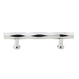 Emtek 86431US26 86431US Tribeca 8" Designer Brass Bar Cabinet Pull Polished Chrome