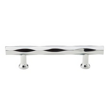 Emtek 86431US26 86431US Tribeca 8" Designer Brass Bar Cabinet Pull Polished Chrome