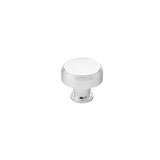 Emtek 86433US26 Newport 1-5/8" Art Deco Designer Brass Cabinet Knob Polished Chrome