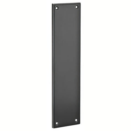 Emtek 86436US19 flat black push plate