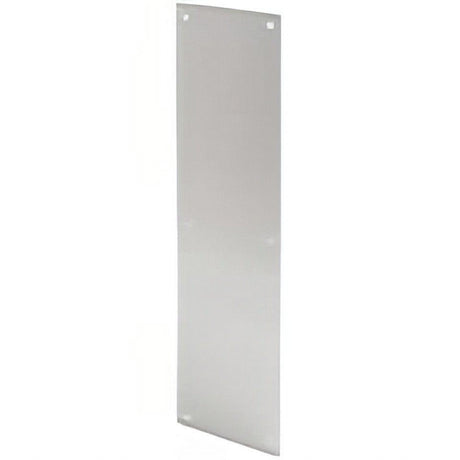 Emtek 86436US15 86436US 3 Inch x 12 Inch Modern Push Plate Satin Nickel