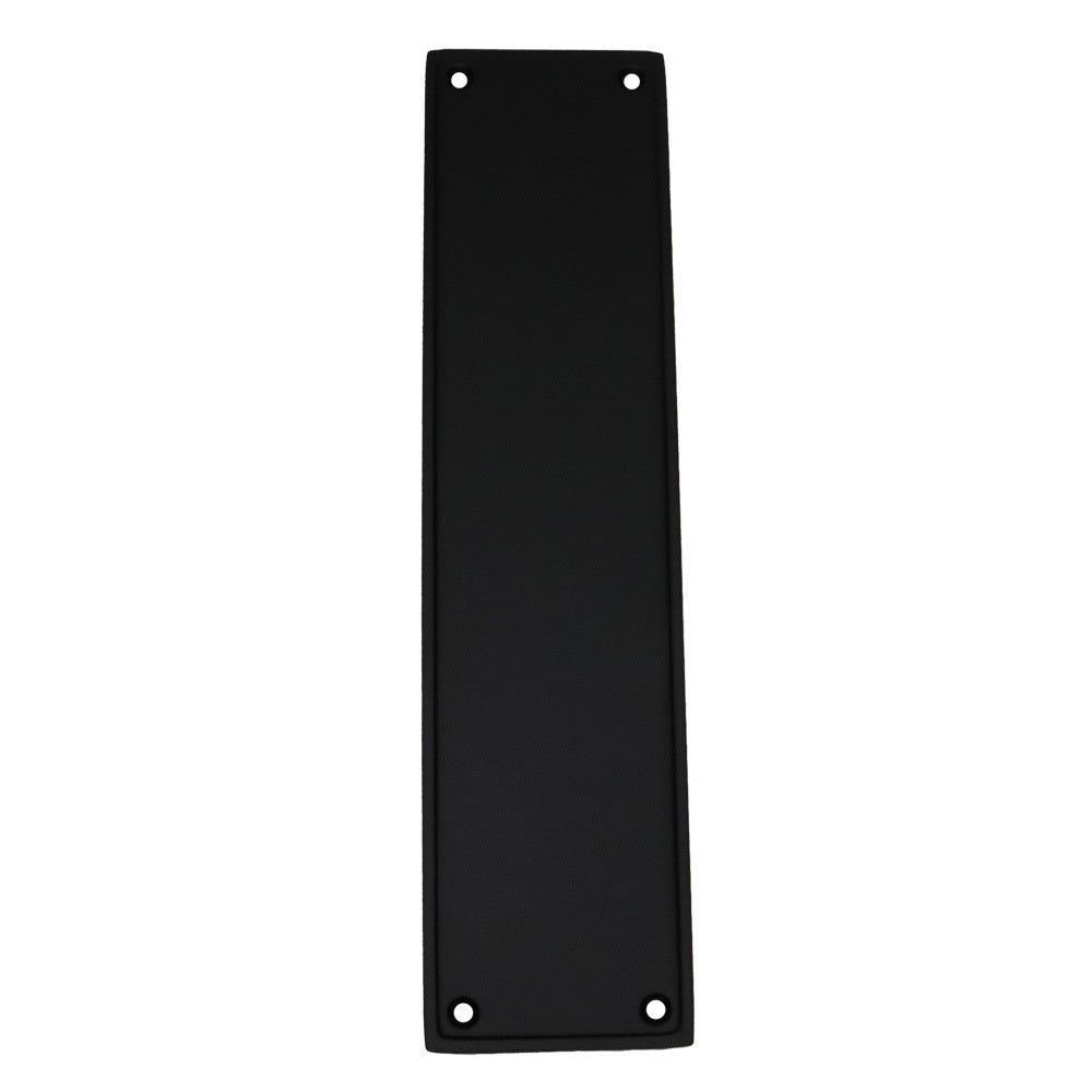 Emtek 86436US19 Modern 3 Inch x 12 Inch Push Plate Flat Black