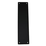 Emtek 86436US19 Modern 3 Inch x 12 Inch Push Plate Flat Black