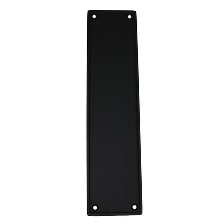 Emtek 86436US19 Modern 3 Inch x 12 Inch Push Plate Flat Black