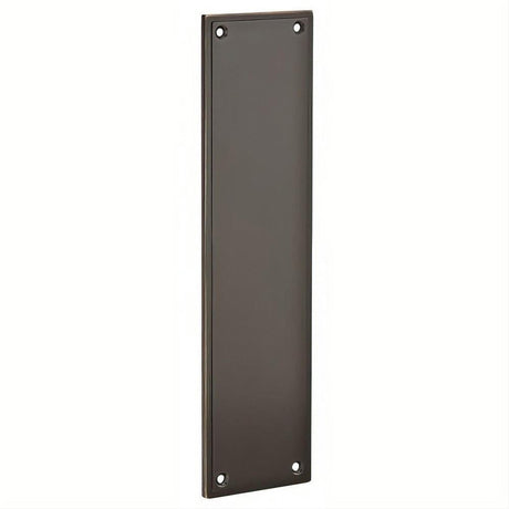 Emtek 86436US26 86436US 3 Inch x 12 Inch Modern Push Plate Polished Chrome